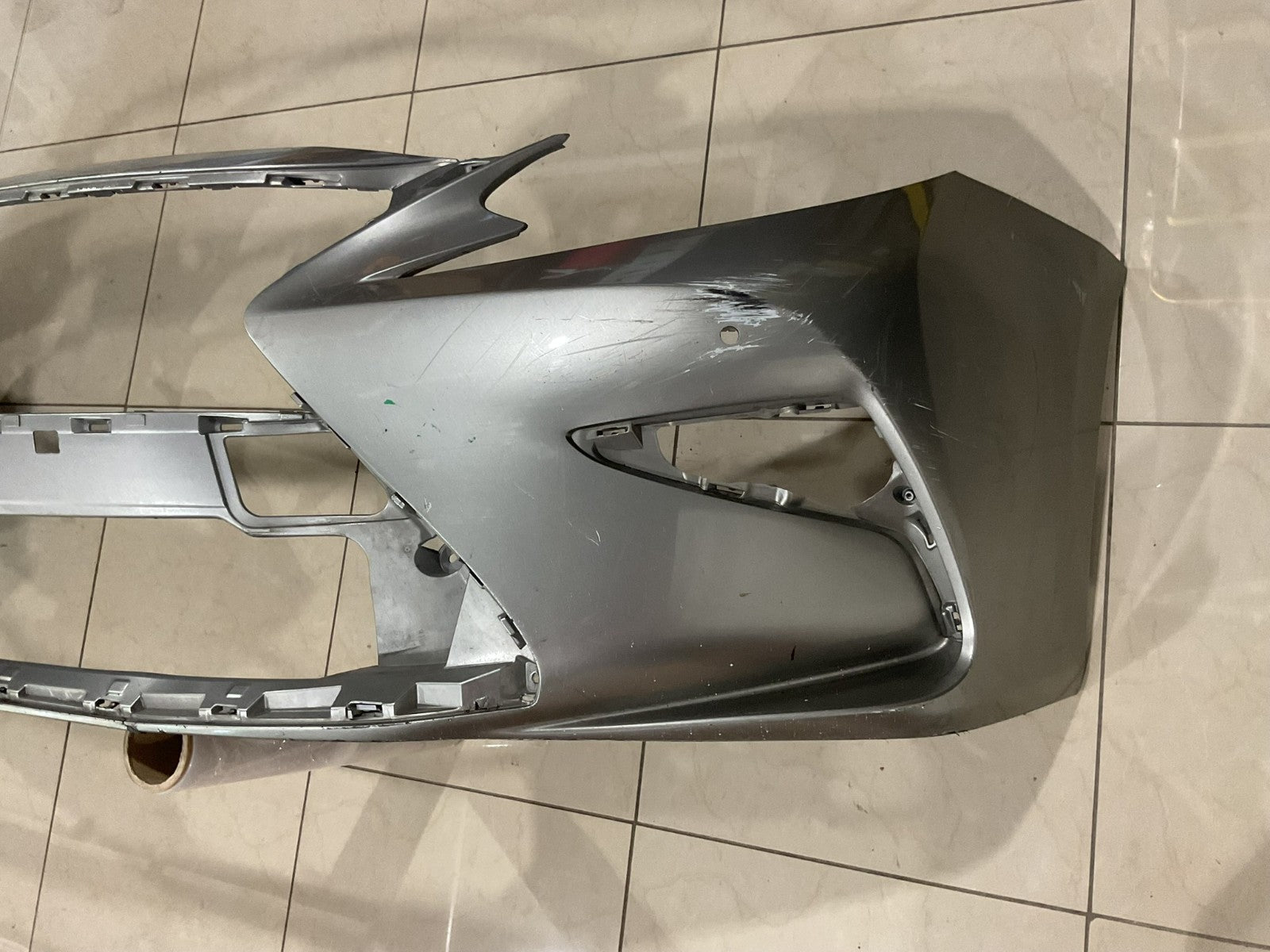 Front Bumper Cover Grey 2016-2018 Lexus ES350 CAPA