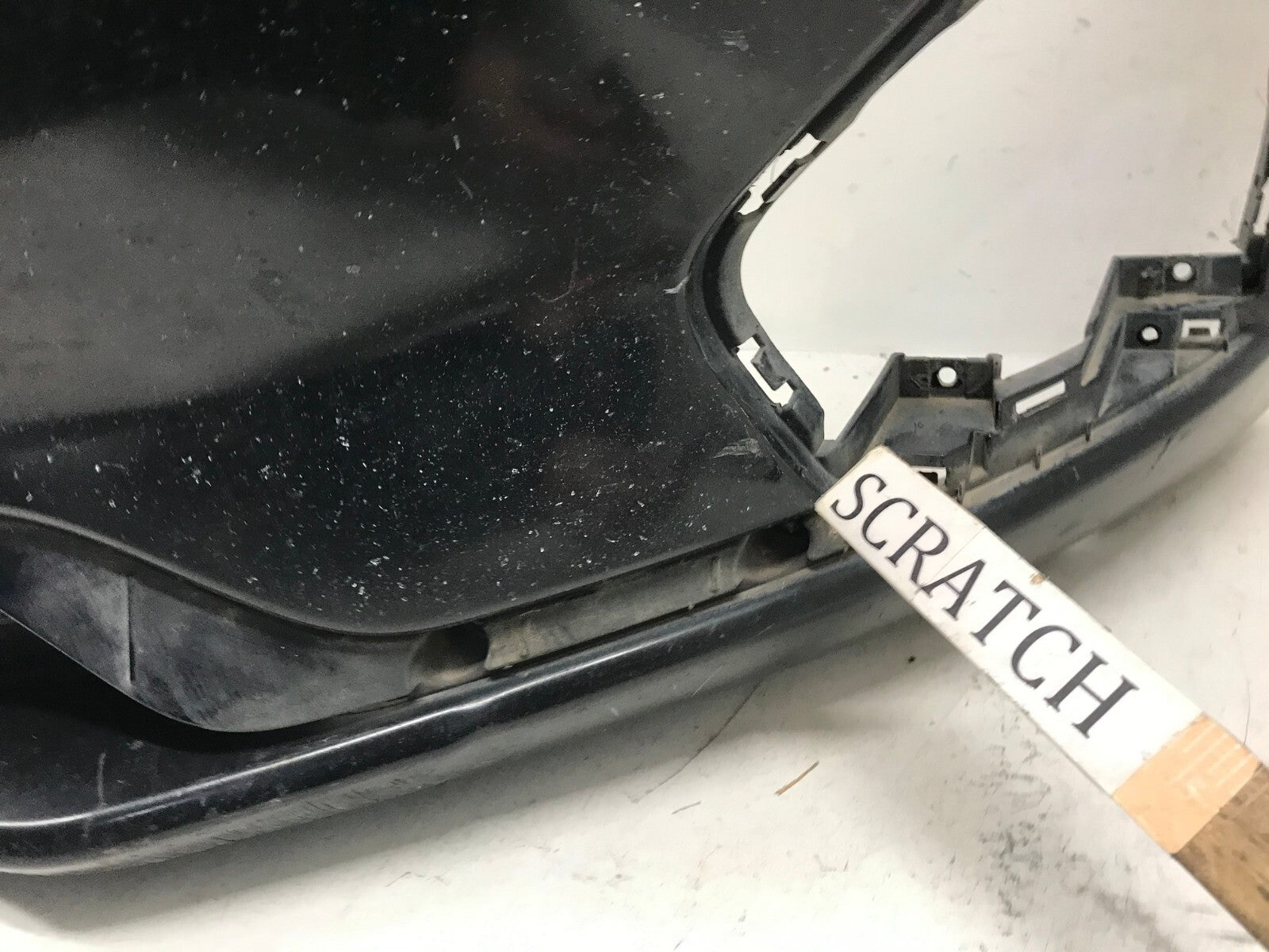 Front Bumper Cover Black 2019 2020 Ford Fusion KS73-17757-A OEM