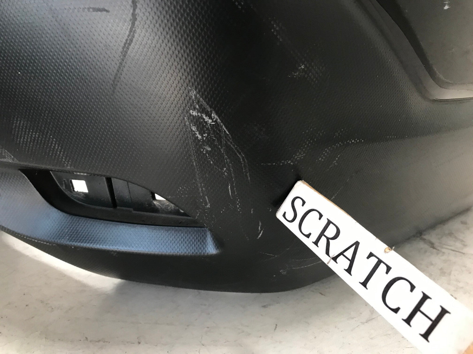 Rear Bumper Cover Black 2019-2022 Subaru Ascent Base/Premium w/Sensor Holes OEM