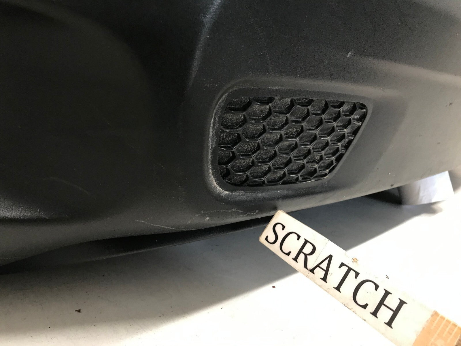 Rear Bumper Cover Black Jeep Renegade 14-17 735579025 OEM