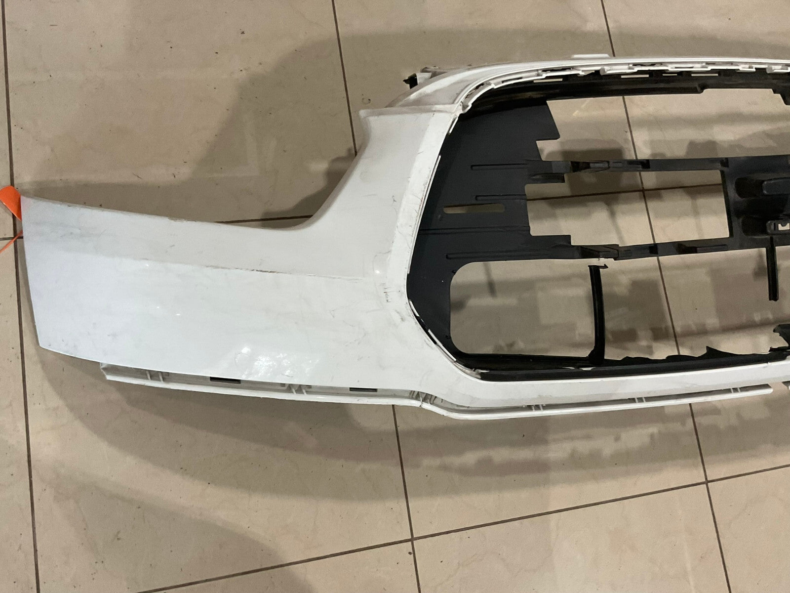 Front Upper Bumper Cover White/Black 15-19 Ford Transit-150 CK4117C778 OEM