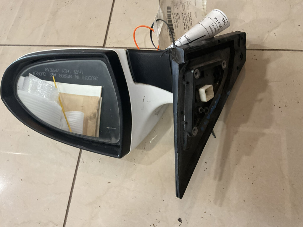 Mirror Left Driver LH White 2011-2016 Kia Sportage CAPA