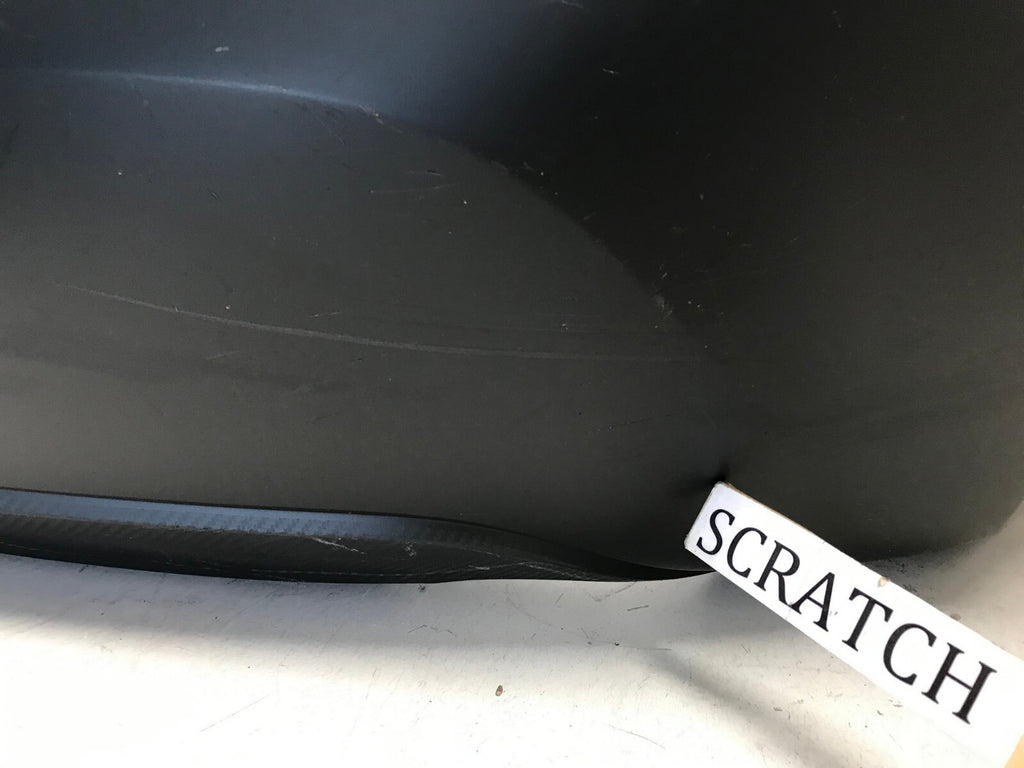 Rear Bumper Cover Toyota Corolla L/LE/S/S Plus/ECO Plus/LE ECO Black 14-18 CAPA
