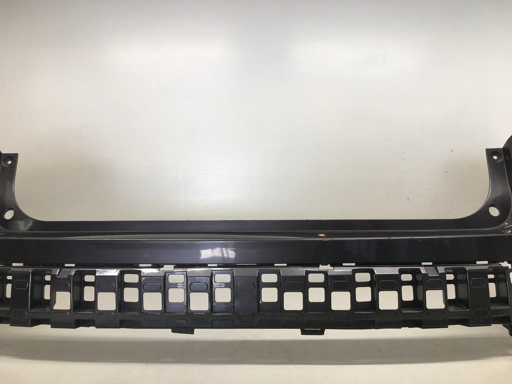 Rear Bumper Cover Toyota Highlander w/o Sensor 1H1  Predawn Gray Mica 14-18 OEM