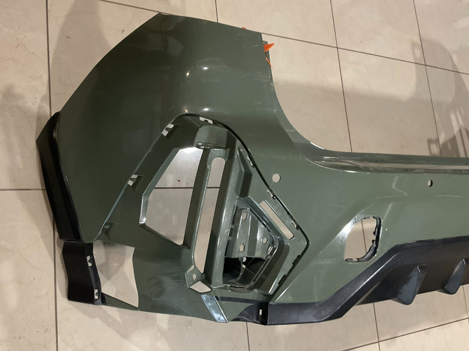 Rear Bumper Cover Green 2024 Subaru Crosstrek 57704fn62b OEM