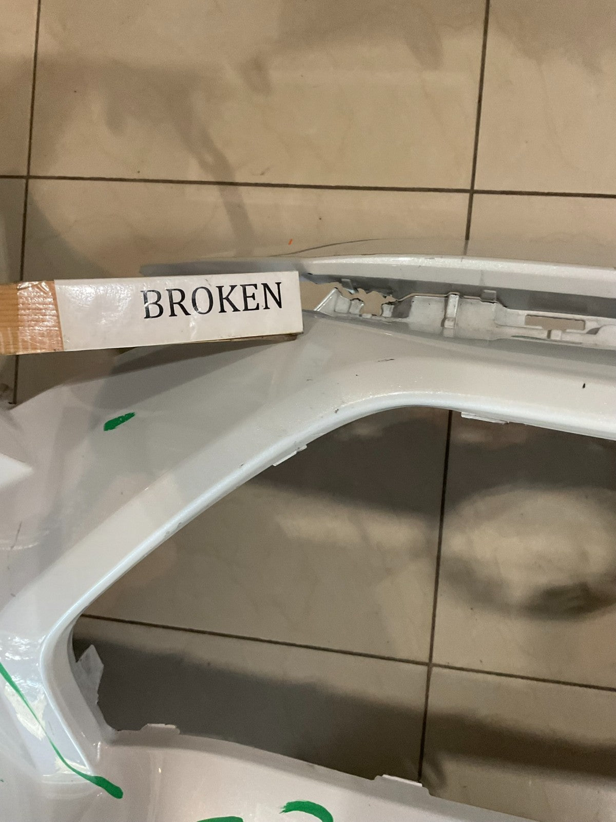 Front Bumper Cover White Toyota RAV4 2019-2021 52119+0r200 OEM