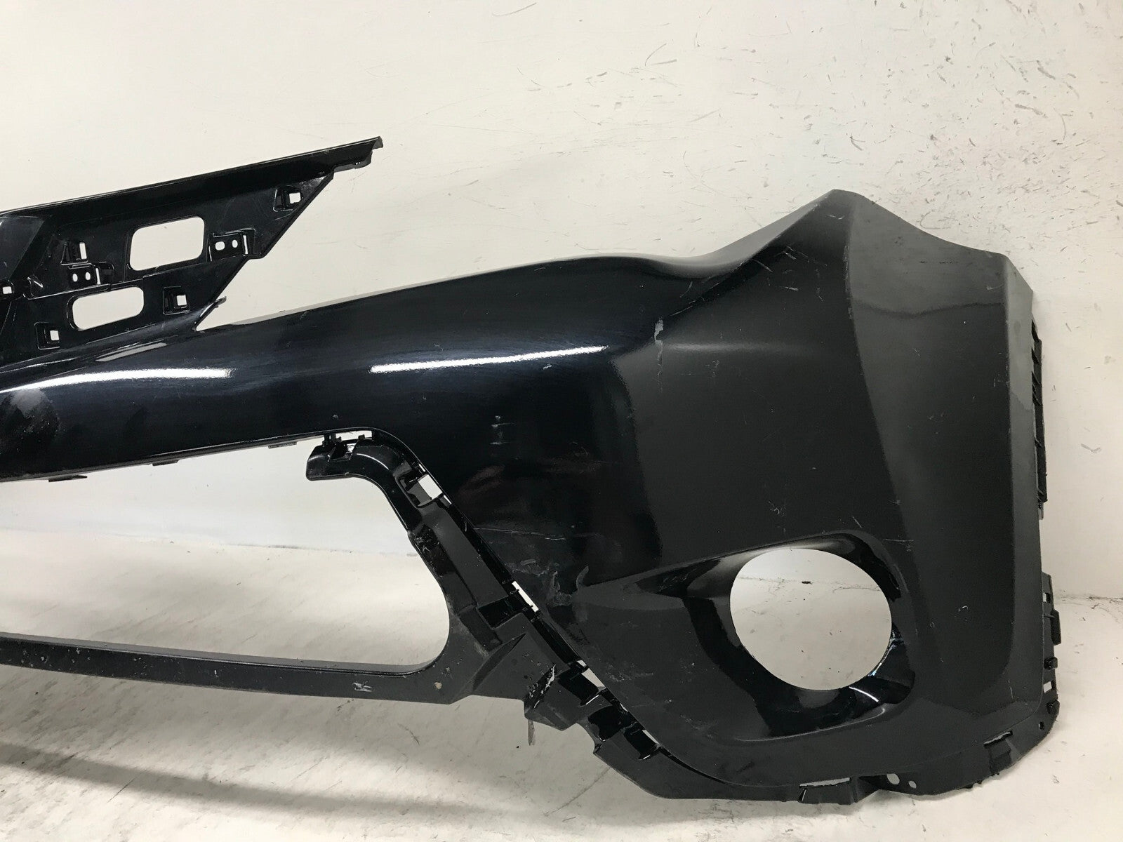 Front Bumper Cover Black Toyota RAV4 LE/XLE/Limited 2016-2017 CAPA