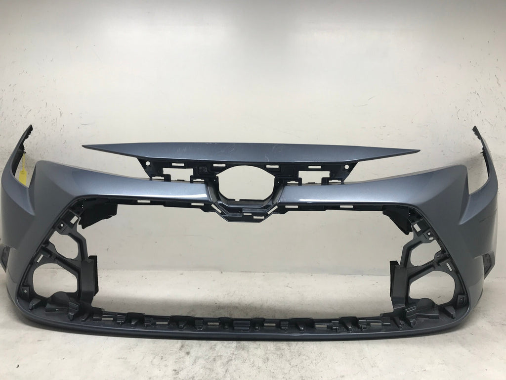 Front Bumper Cover Gray 2020 Toyota Corolla 52119-02N90 OEM