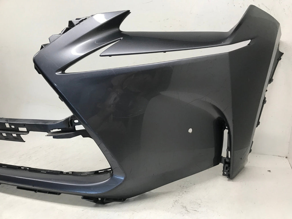 Front Bumper Cover Lexus NX NX200 NX300 w/Sensor Holes Gray 2014 52119-78010 OEM