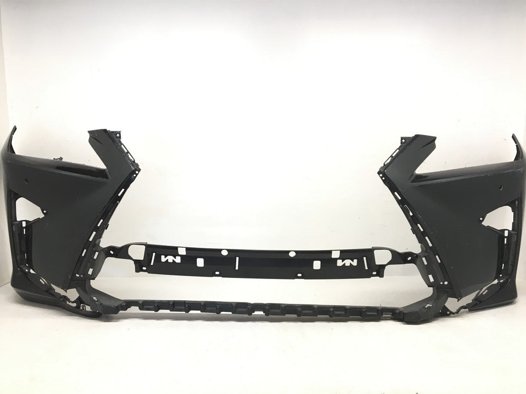 Front Bumper Cover Lexus RX350 RX450H w/Sensor Hole w/o Washers 223 2016-18 OEM