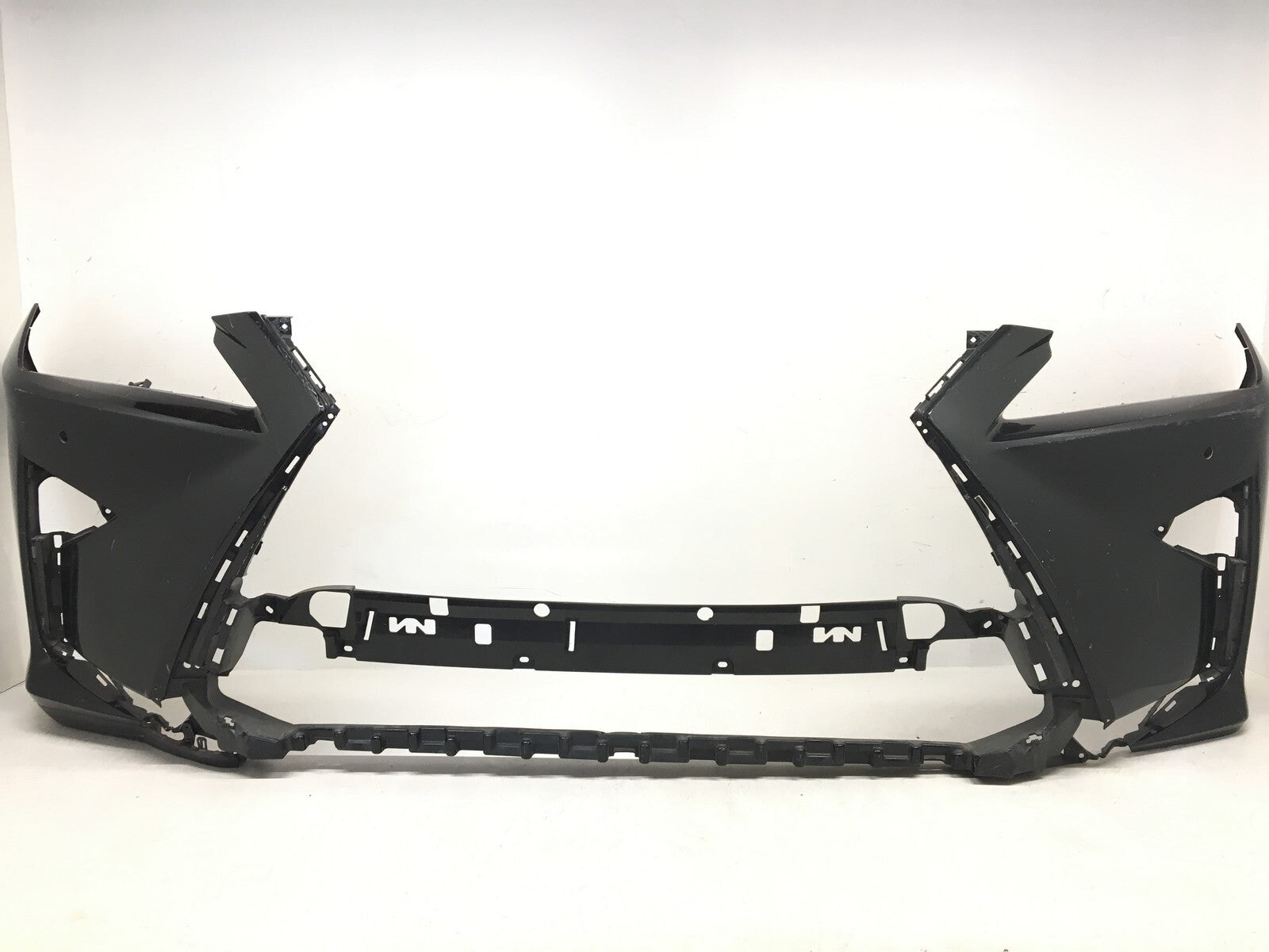 Front Bumper Cover Lexus RX350 RX450H w/Sensor Hole w/o Washers 223 2016-18 OEM