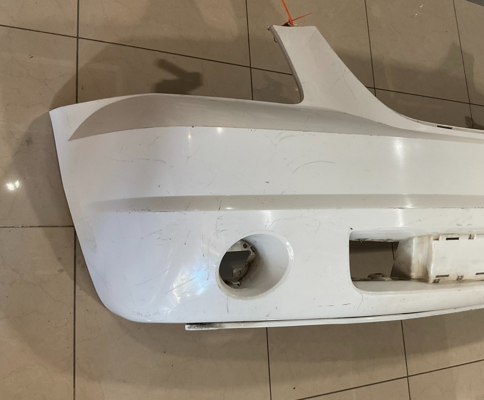 Front Bumper Cover White 2007-2014 GMC Yukon XL Denali 25890755 OEM