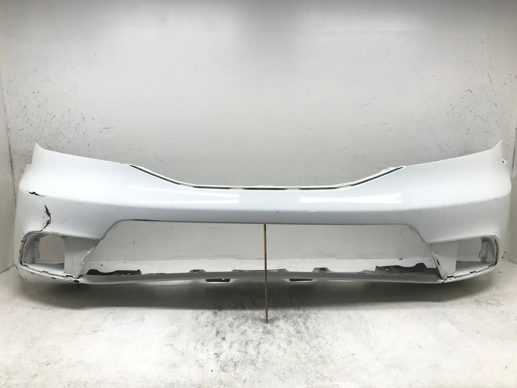 Front Bumper Cover White Honda Pilot EX EX L LX SE 2012-2015 71101-SZA-ZY00 OEM