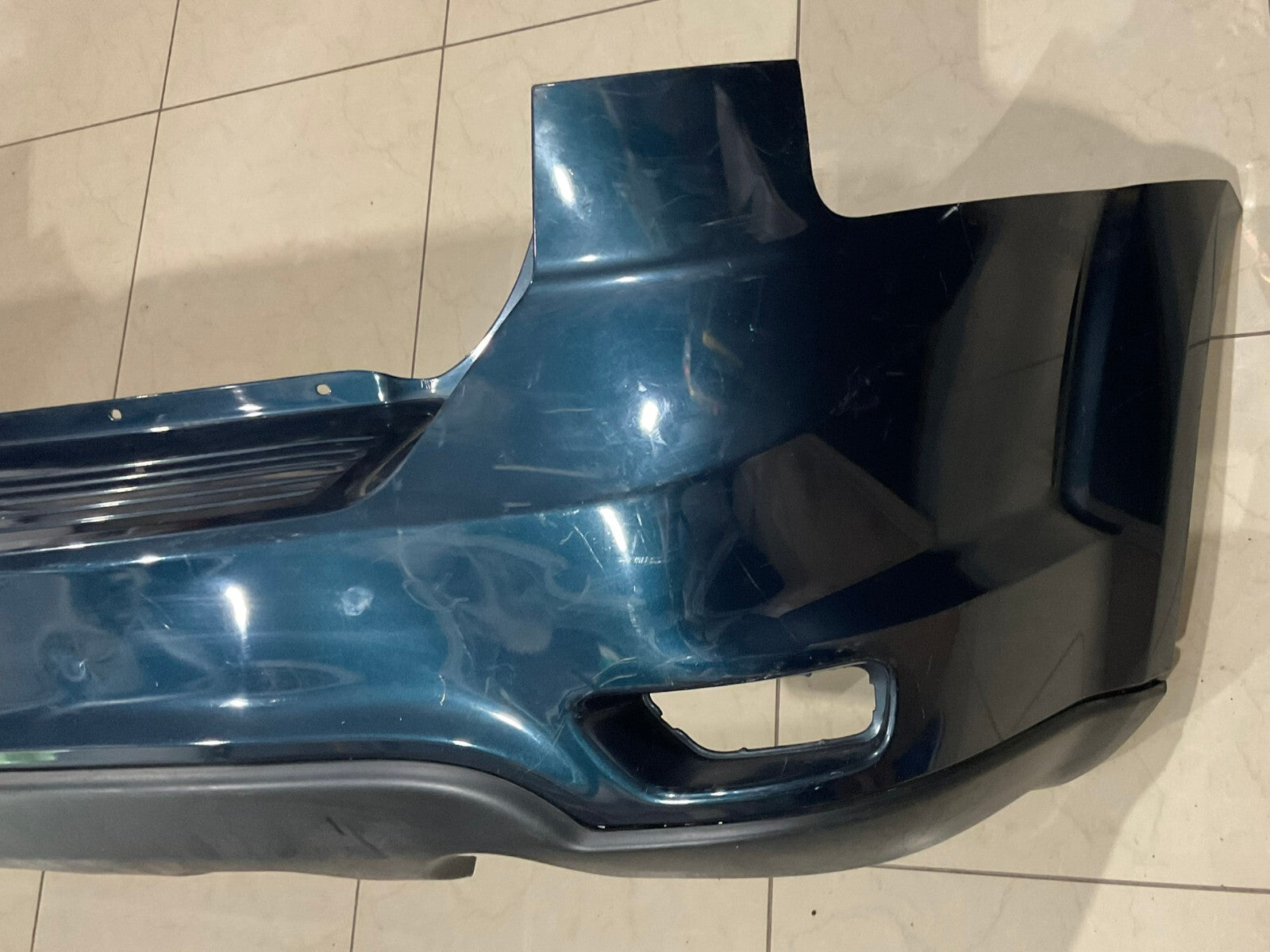Rear Upper Bumper Cover Blue Dodge Journey 2011-2019 68088787 OEM