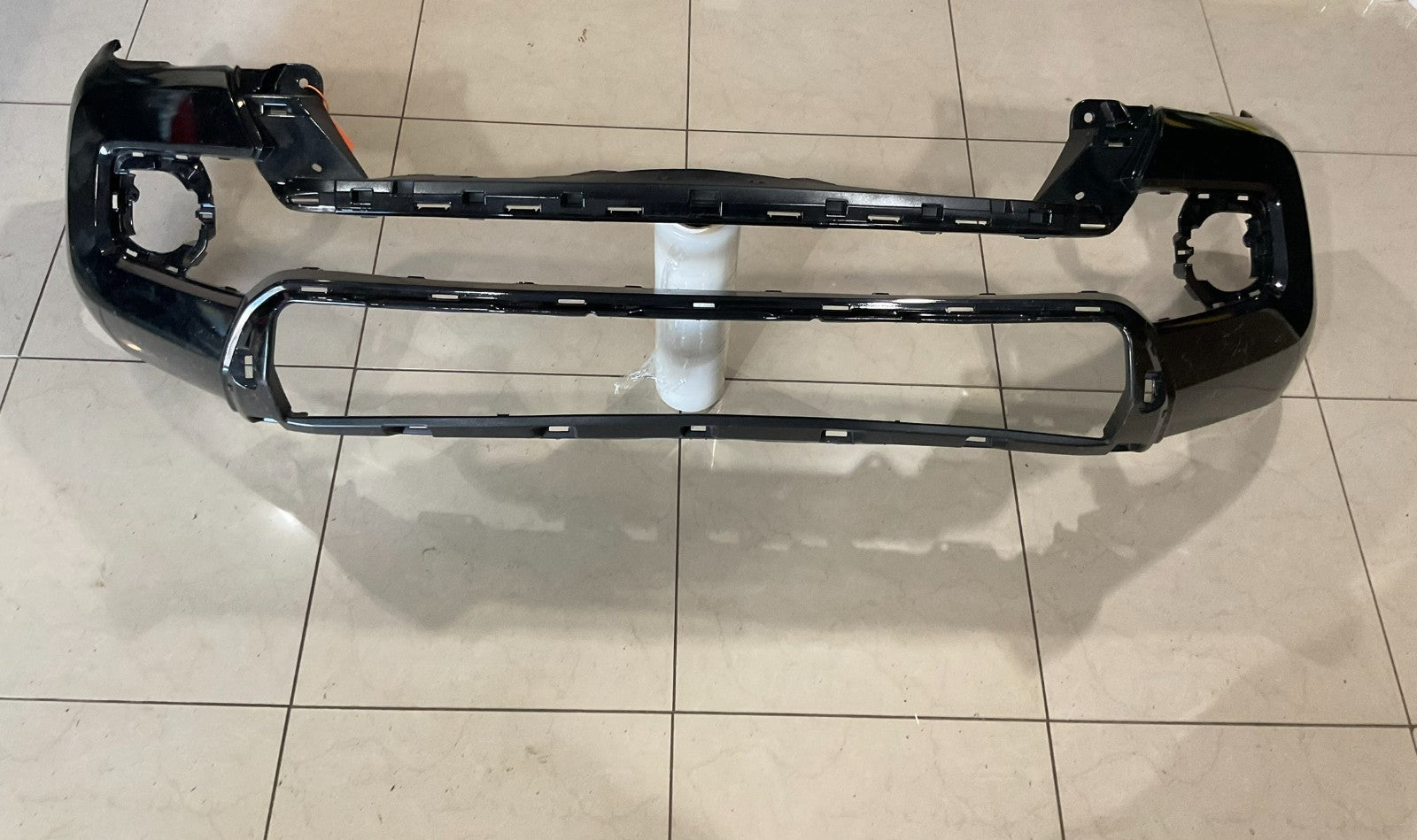 Front Bumper Cover Black 2016-2022 Toyota Tacoma CAPA