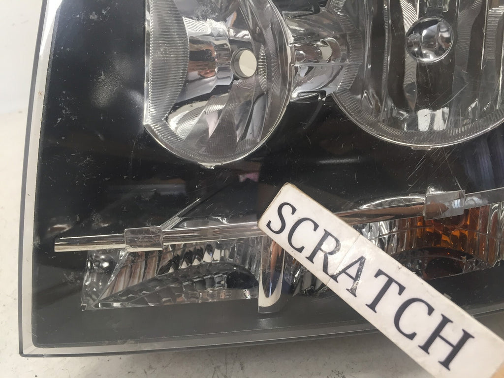 Headlight Damaged Driver LH 07-2014 Chevrolet Tahoe 07-13 Avalanche 22853025 OEM