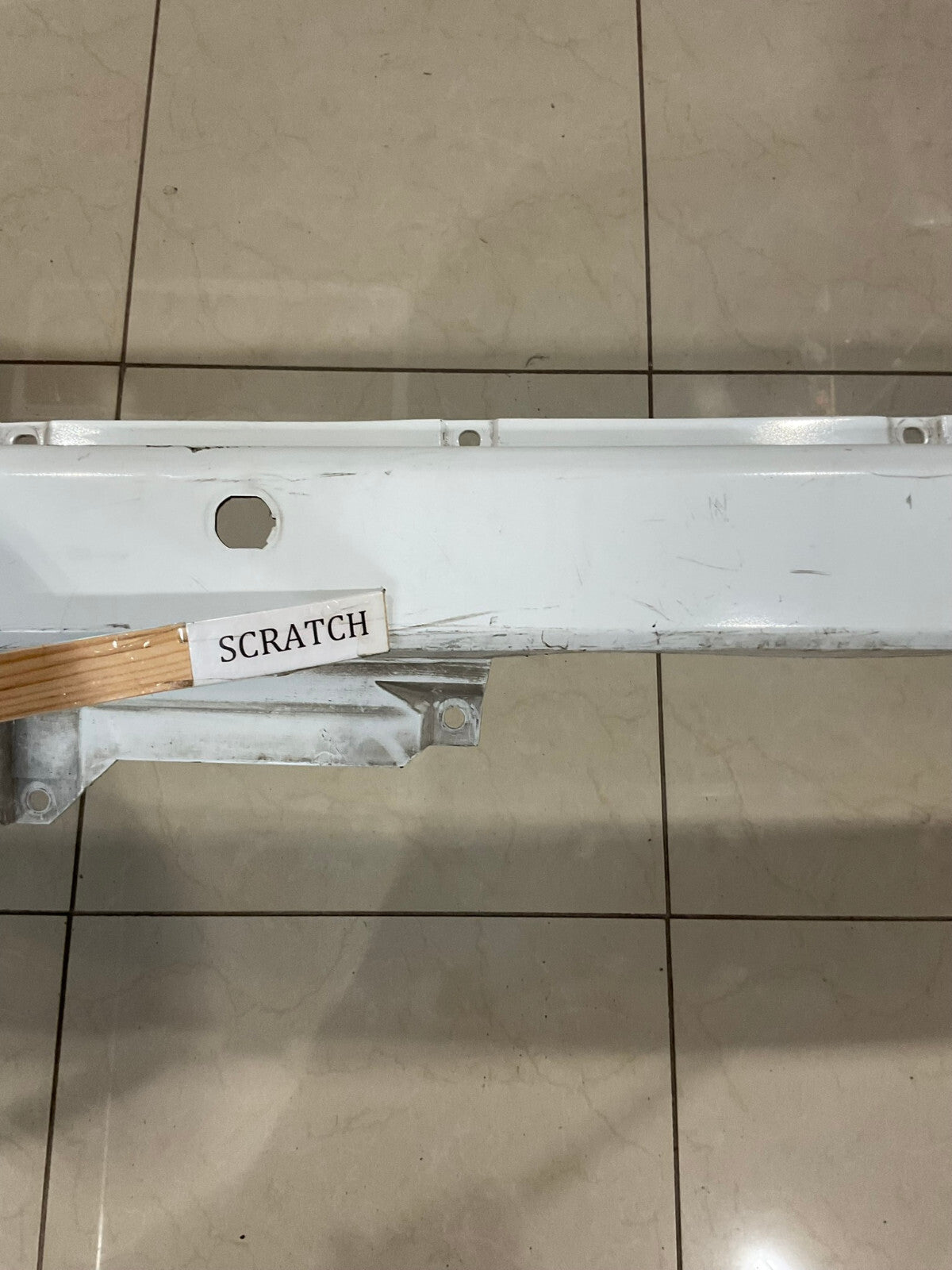 Rear Bumper Cover White 2013-2017 Nissan NV200 S 85022-3LM0H OEM