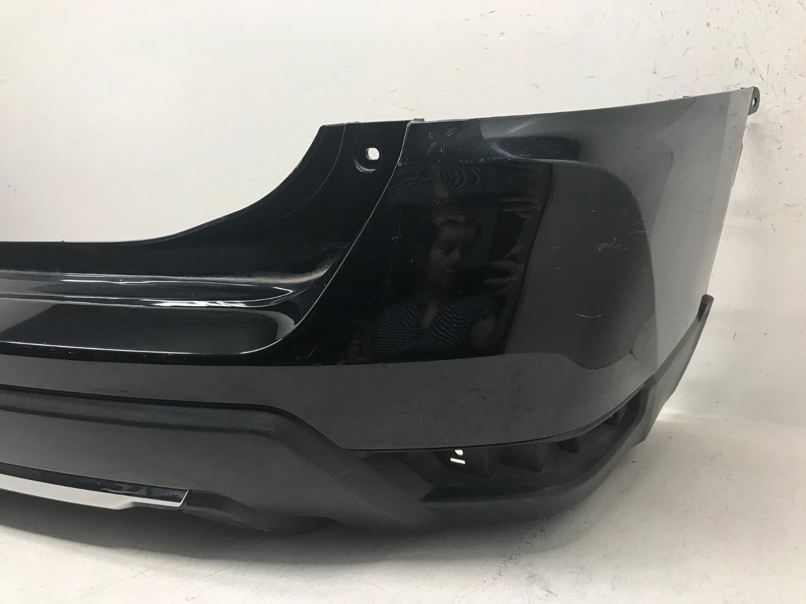 Rear Bumper Cover Nissan Rogue S/SL/SV/SV Hybrid/SL Hybrid 2017 2018 OEM8