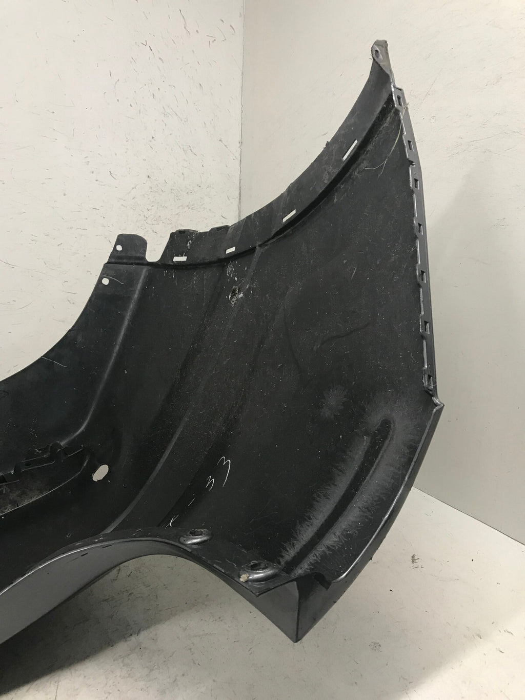 Rear Bumper Cover Gray Nissan Rogue Sport S SL SV w/Sensor Holes 85022-6MA0H OEM
