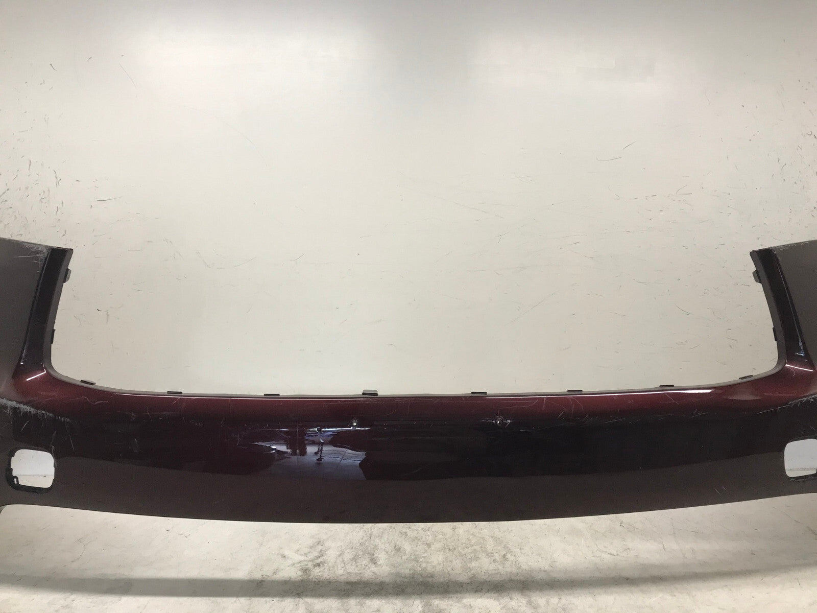 Front Bumper Cover Red Toyota Highlander LE Limited Hybrid 14-16 52119-0E220 OEM