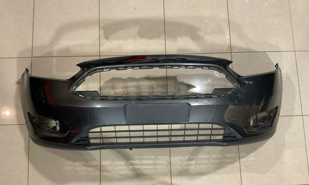 Front Bumper Cover Grey Ford Focus S SE 2015-2018 E1EB-17757 OEM