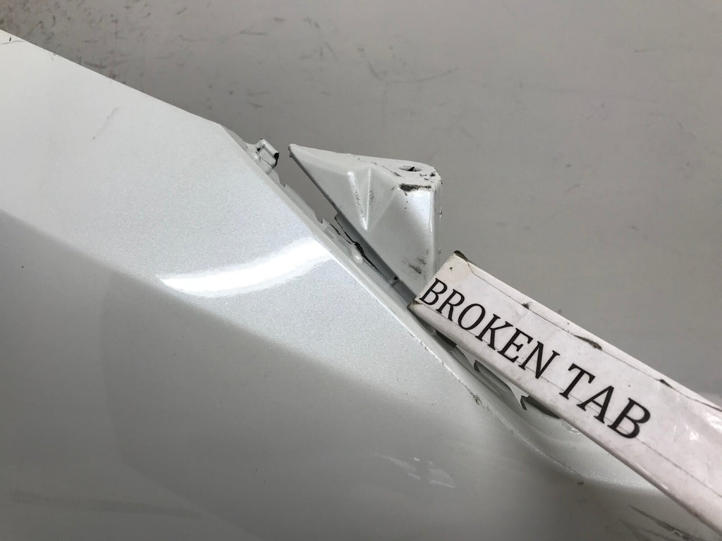 Front Bumper Cover Toyota Highlander Base Ltd SE+ White 11-13 52119-0E120 OEM2