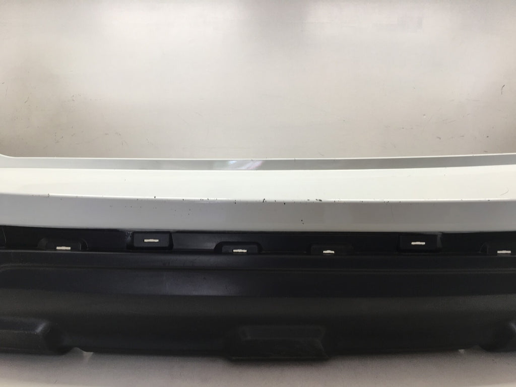 Rear Bumper LOCAL Nissan Pathfinder S Platinum w/o Tow PKG w/Sens Hole 17 18 OEM