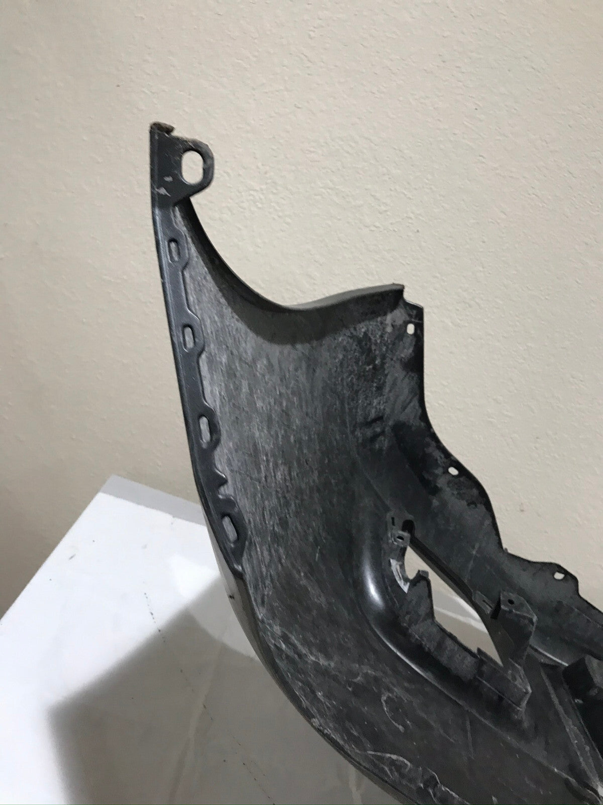 Front Bumper Cover Gray Nissan Versa 2012-2014 CAPA