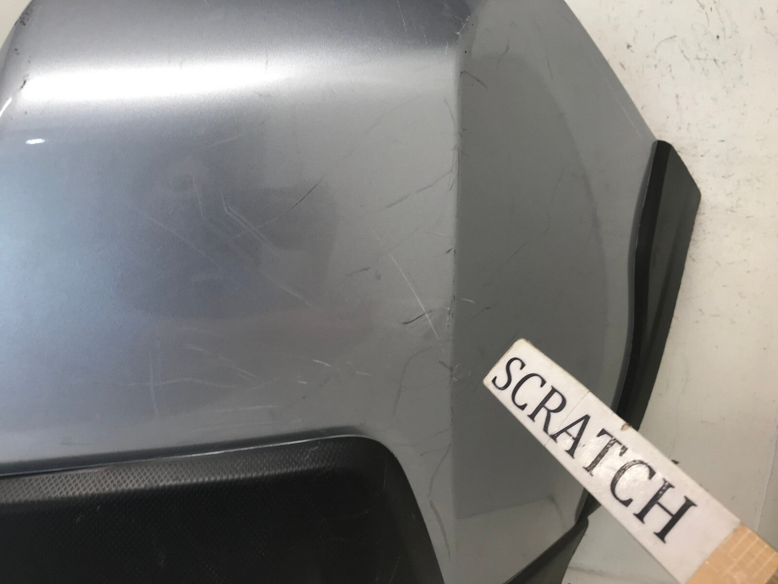 Rear Bumper Cover Subaru CrossTrek Silver 2018 2019 CAPA