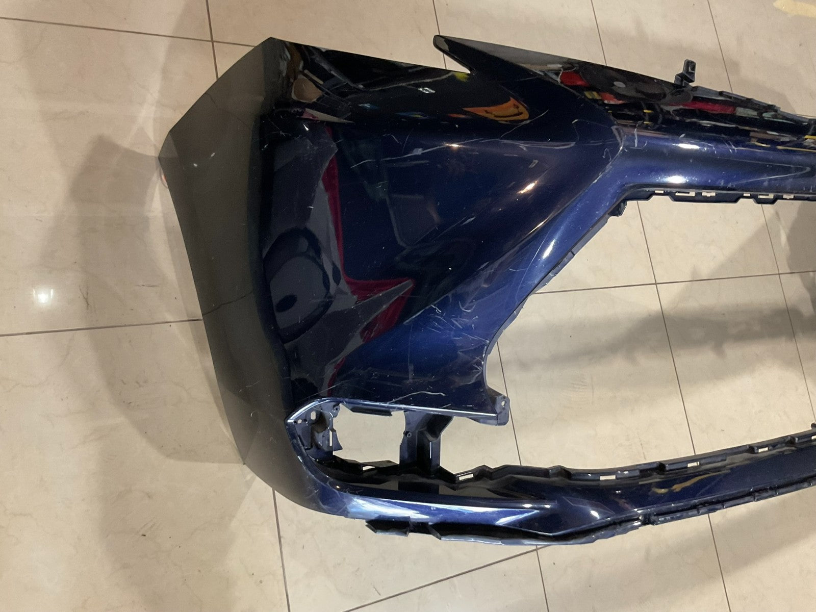 Front Bumper Cover Blue Toyota Sienna Silver 2020 2021 2022 52119+08100 OEM