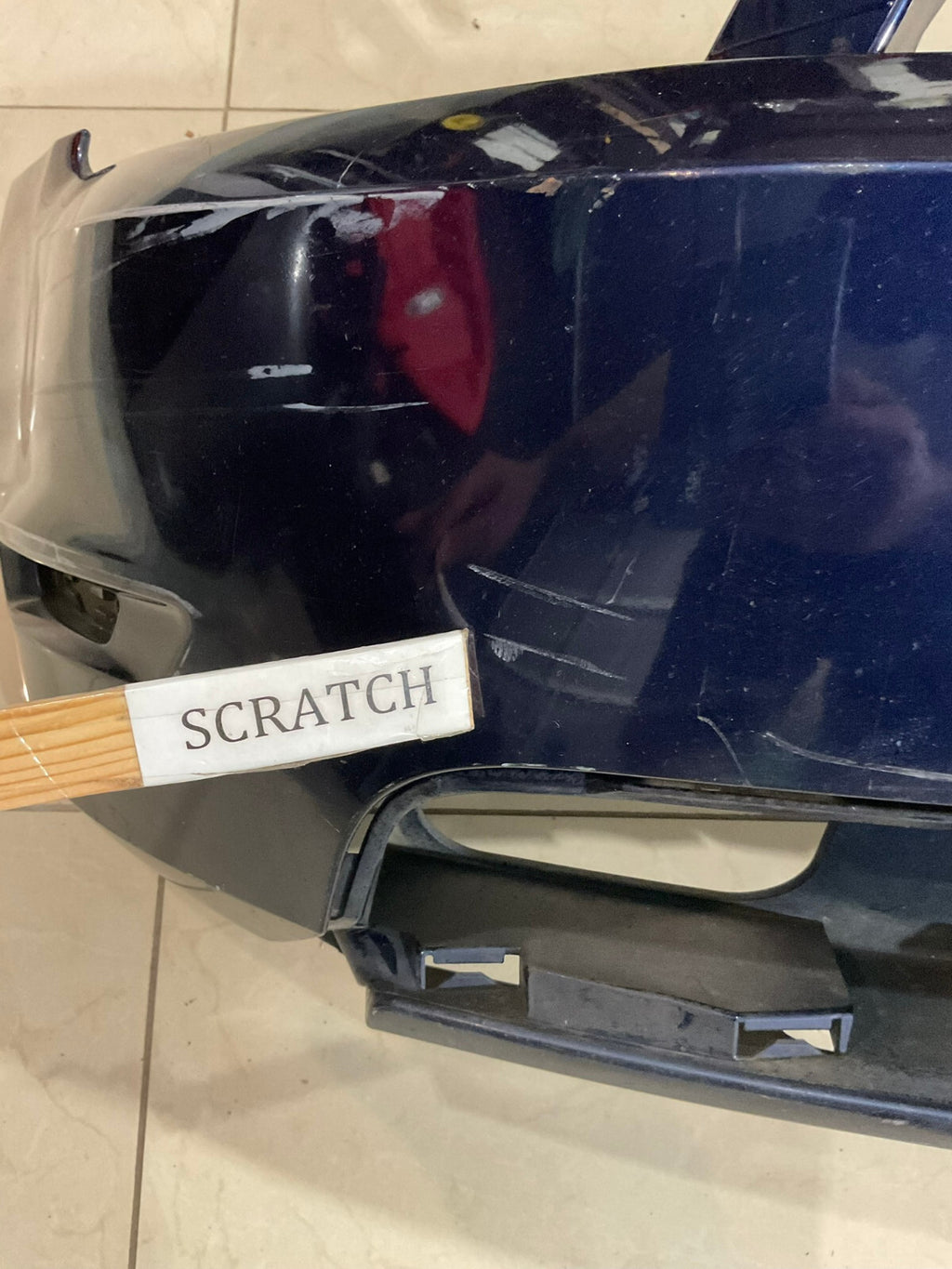 Front Bumper Cover Blue 2010 2011 2012 Ford Mustang GT CAPA