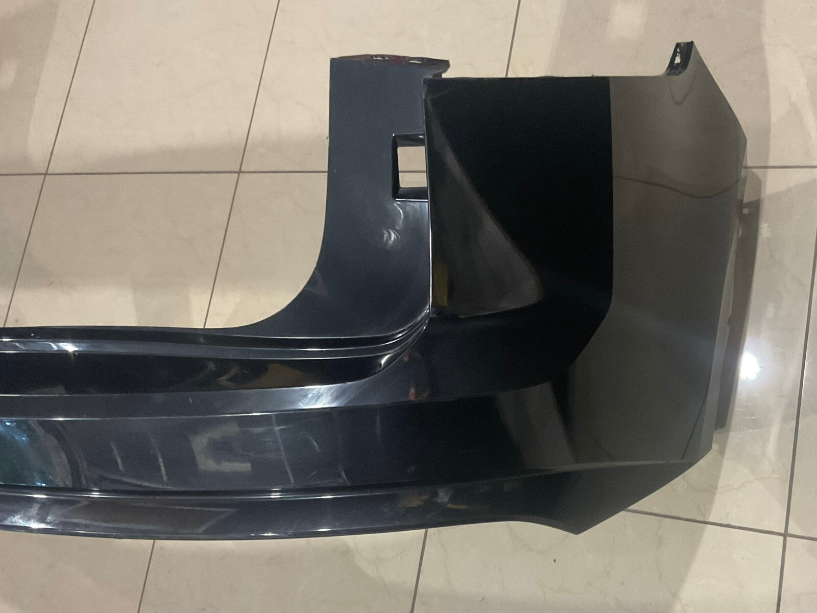 Rear Bumper Cover Black 2020-2024 Volkswagen Atlas Cross Sport 3CM+807+421 OEM