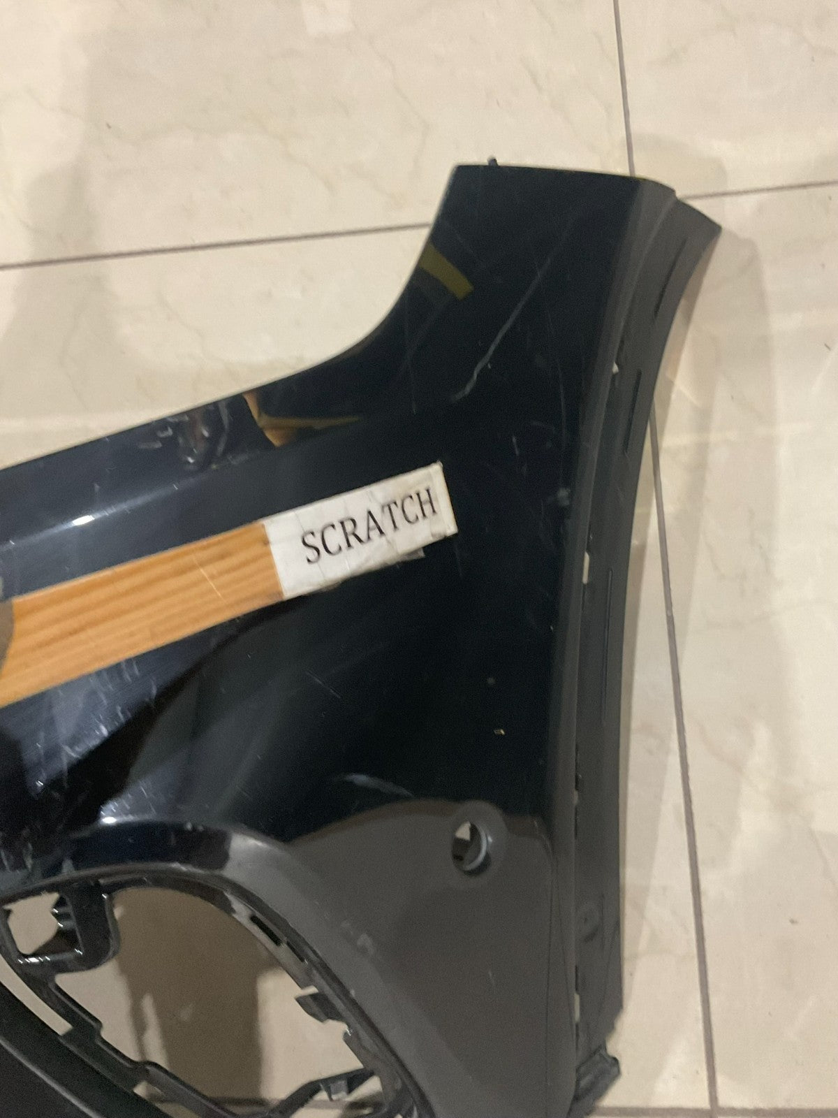 Front Bumper LOCAL Black 2020-2021 Mercedes - Benz GLC300 a253+885+80+02 OEM