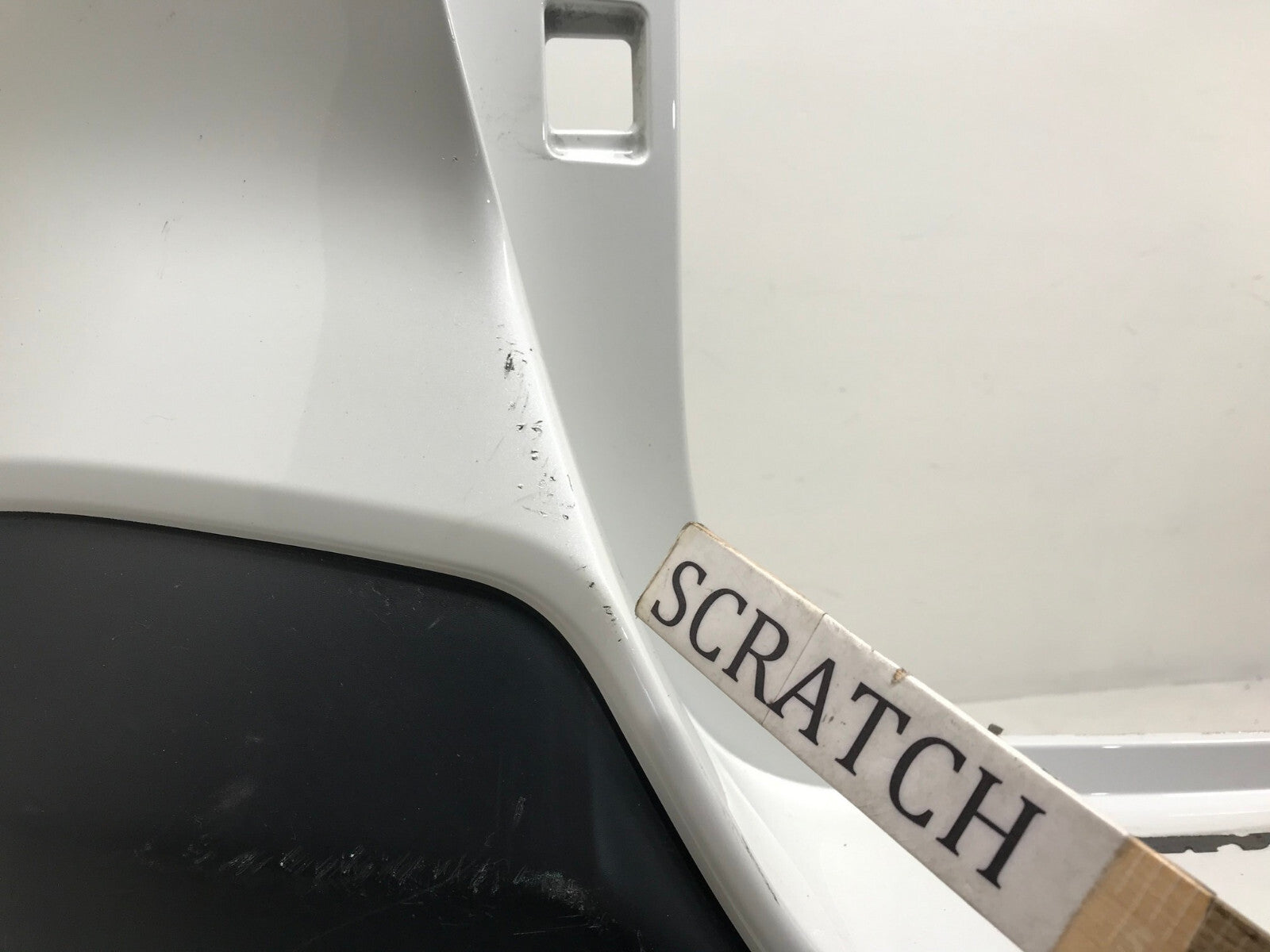 Rear Bumper Cover Subaru Outback w/Sensor Holes White 2020 57704AN31A OEM