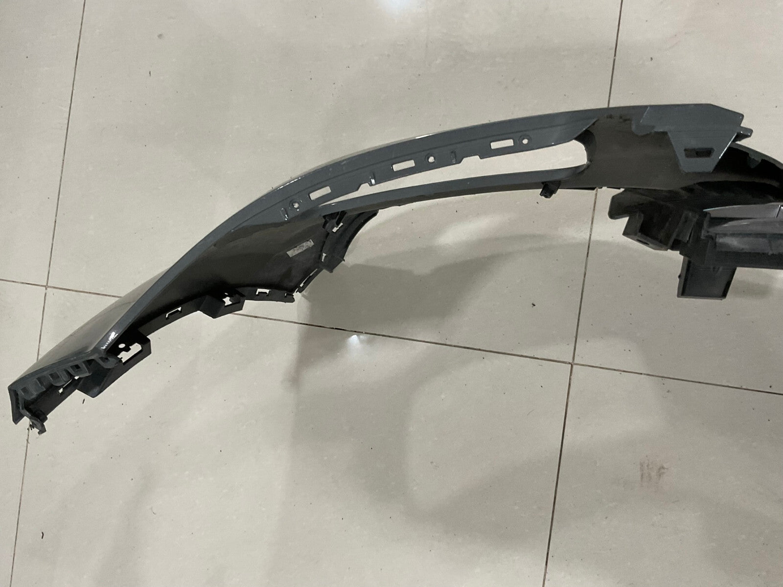 Front Upper Bumper Cover Grey 2020-2025 Hyundai Venue CAPA