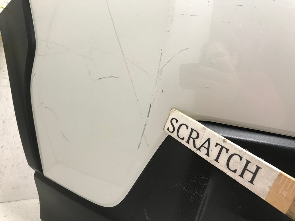 Rear Bumper Cover White 2018-2021 Subaru Crosstrek Base/Prem w/Sensor Holes OEM