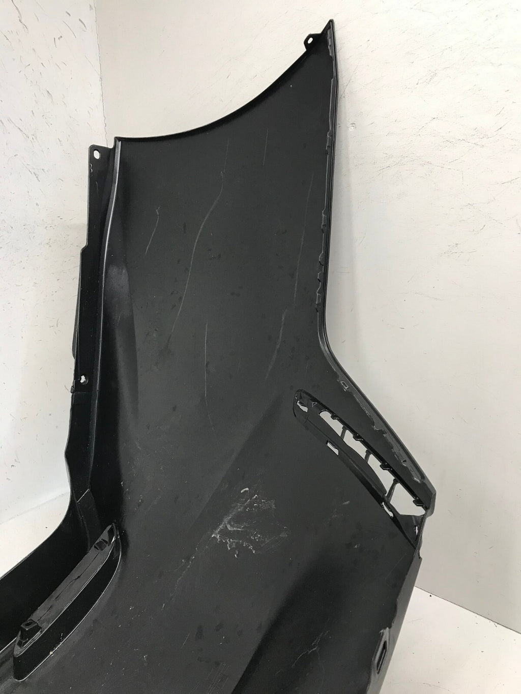 Rear Bumper Cover Unpainted 18-21 Toyota Camry SE/XSE/Hybrid w/Sensor Holes OEM