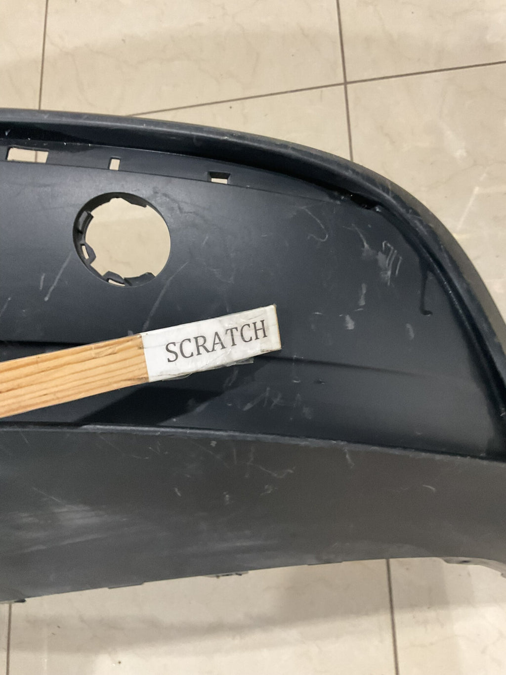 Rear Lower Bumper Cover Black Tesla Model Y 1494006-00-C OEM