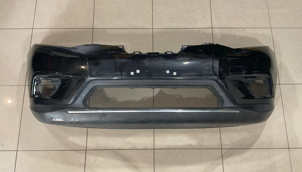 Front Bumper Cover Black 2014-2016 Nissan Rogue S/SL/SV 62022+5HA0A OEM
