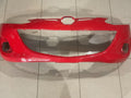 Front Bumper Cover Red 2011 2012 2013 2014 Mazda 2 CAPA