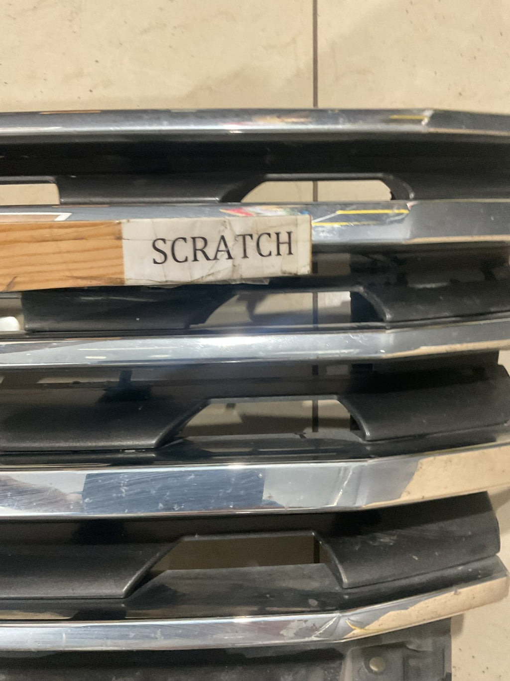 Grille Grill Black/Silver 2018-2021 Ford Expedition CAPA