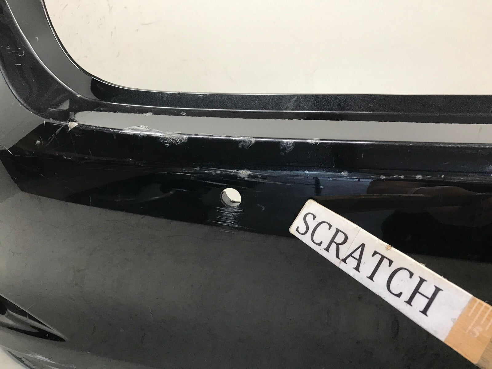Rear Bumper Cover Black 2019-2020 Lexus ES350 w/Sensor Holes 52159-33470 OEM