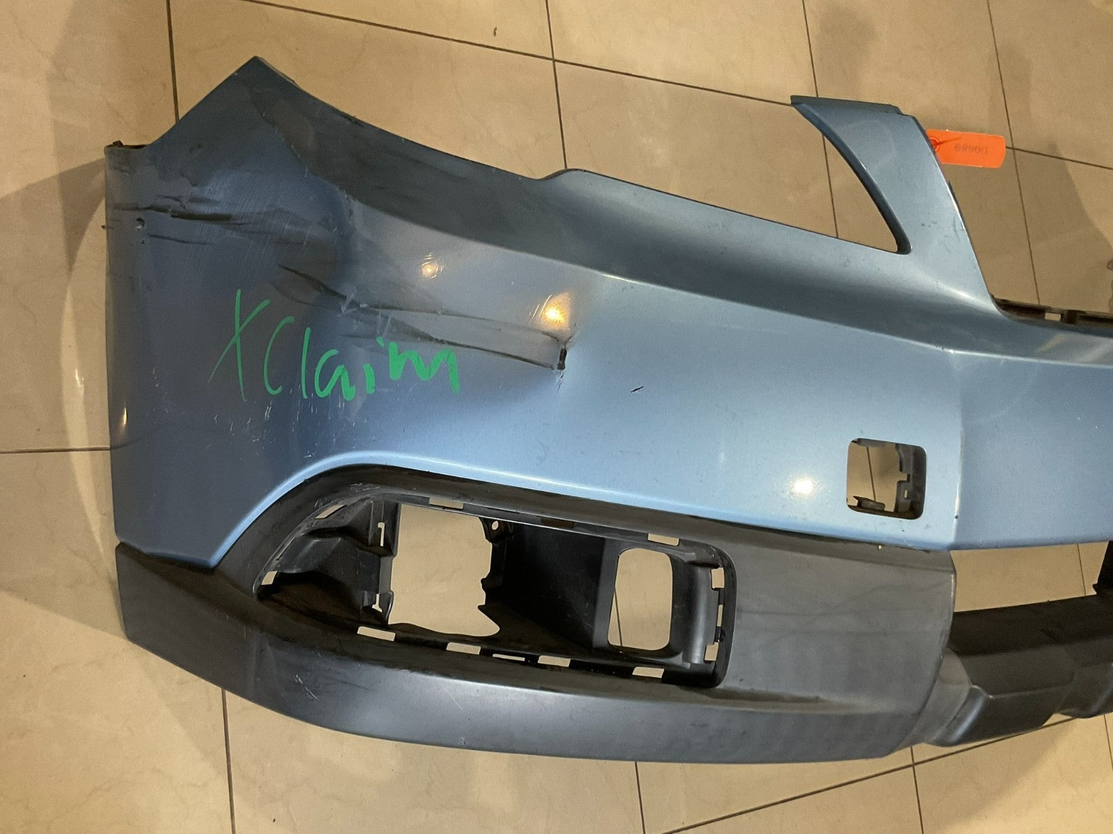 Front Bumper Cover Blue 2010-2012 Subaru Outback 577040j09a OEM