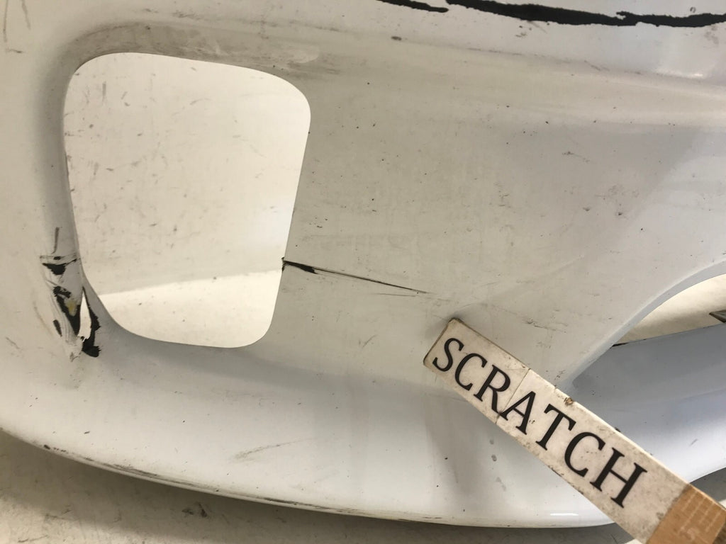Front Bumper Cover White Ram 1500 2013-2017 5LC56TRMA OEM
