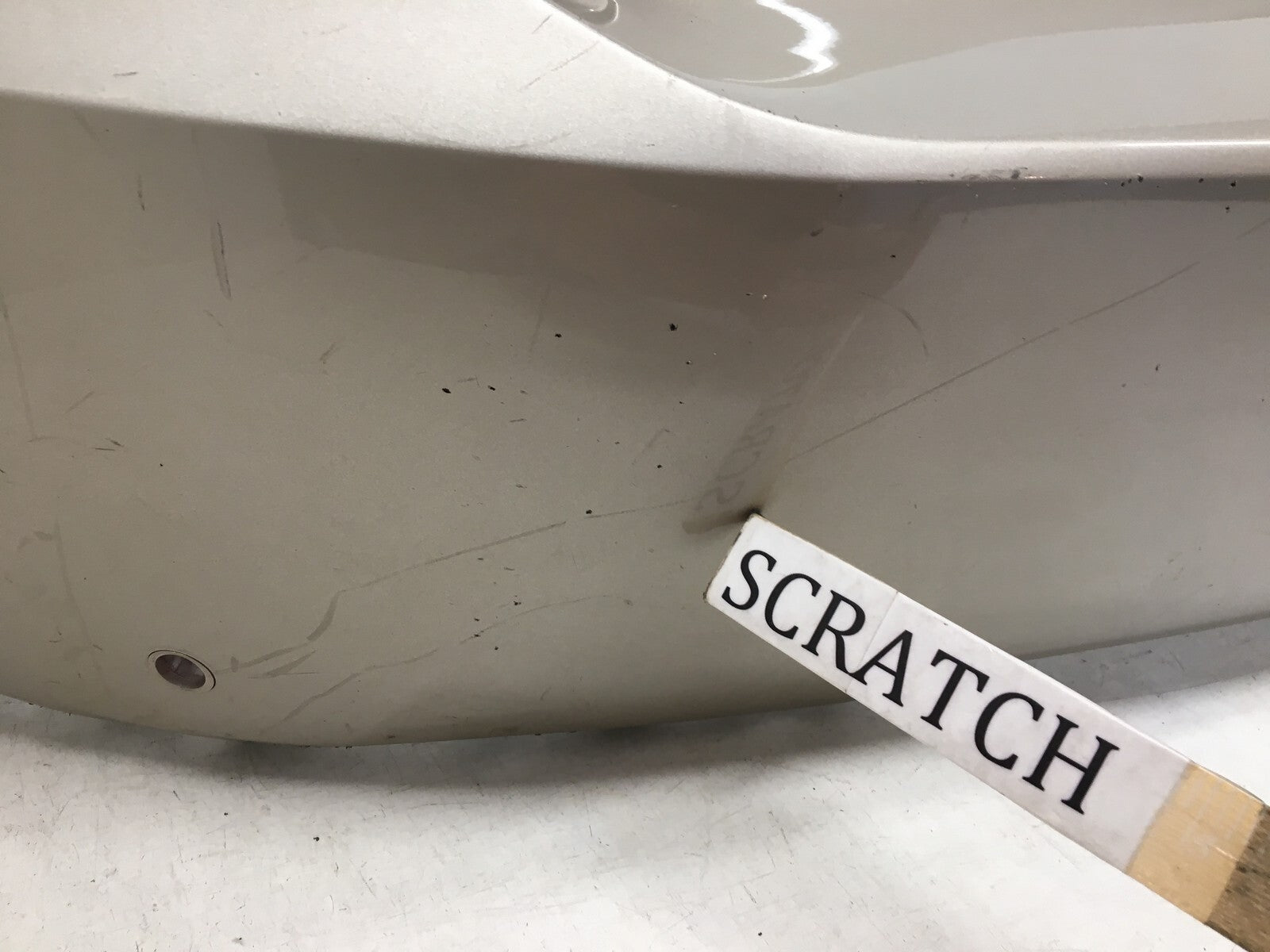Rear Bumper Cover Lexus RX350 RX450H Base F Sport w Sensor Holes 2016-2018 OEM2