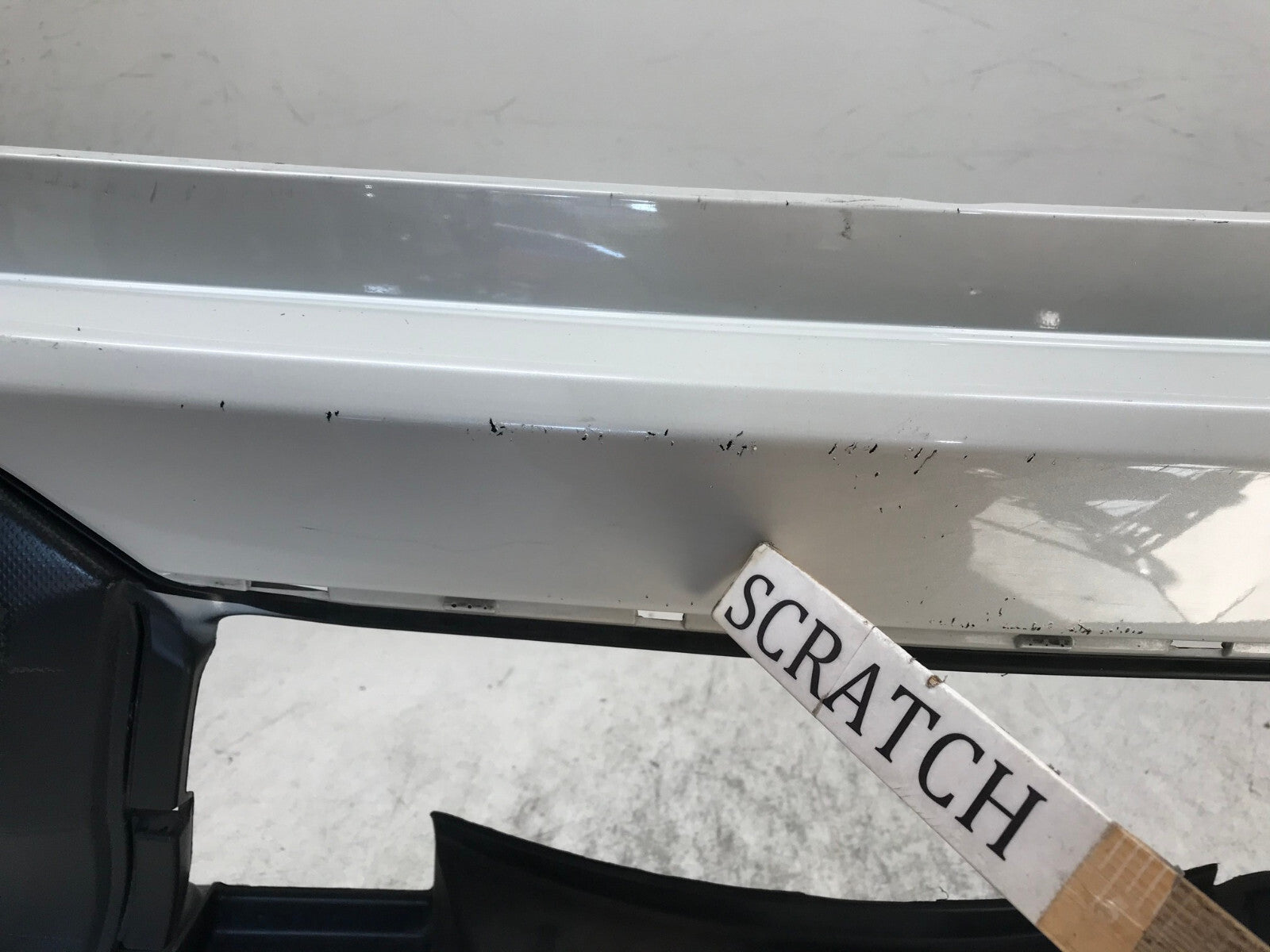 Rear Bumper Cover White 2019-2022 Subaru Ascent Base/Limited w/Sensor Holes OEM