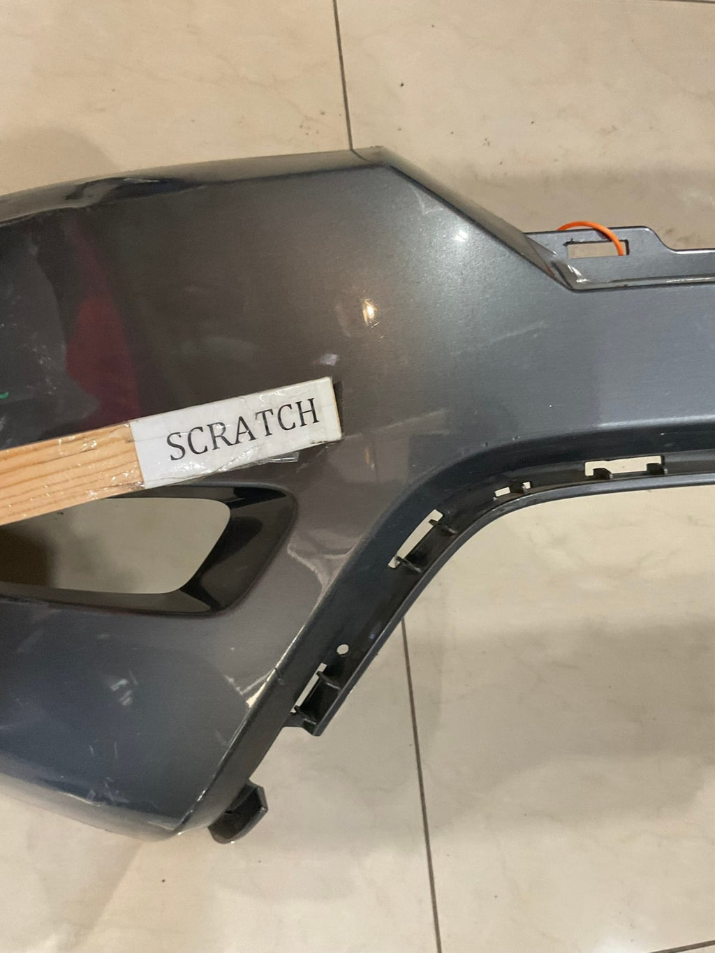Front Bumper Cover Grey 2021-2024 Nissan Frontier 62025+9BU0H OEM