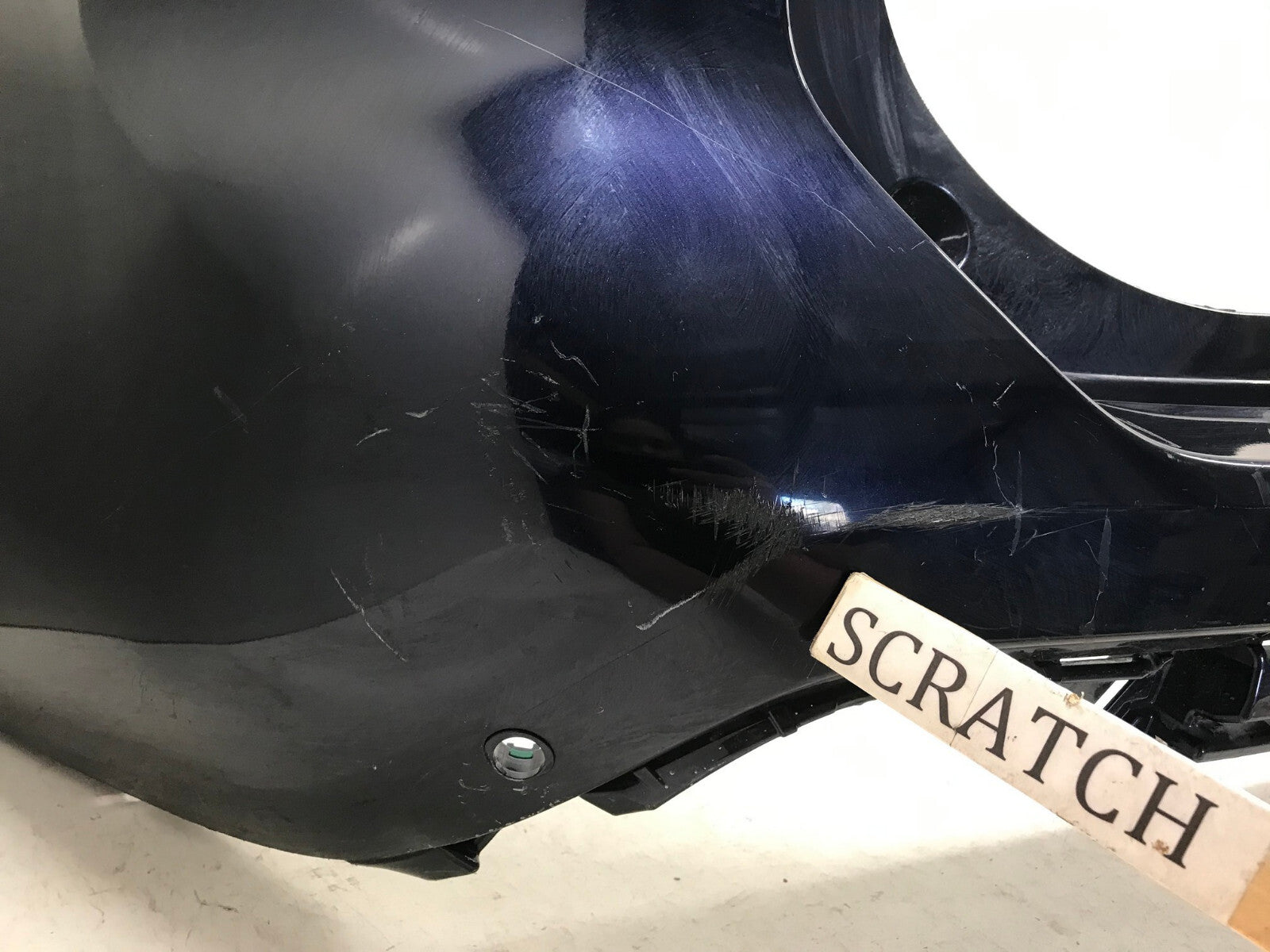 Rear Bumper Cover Black 20-21 Toyota Highlander L/LE/XLE/Hyb w/Sensor Holes OEM