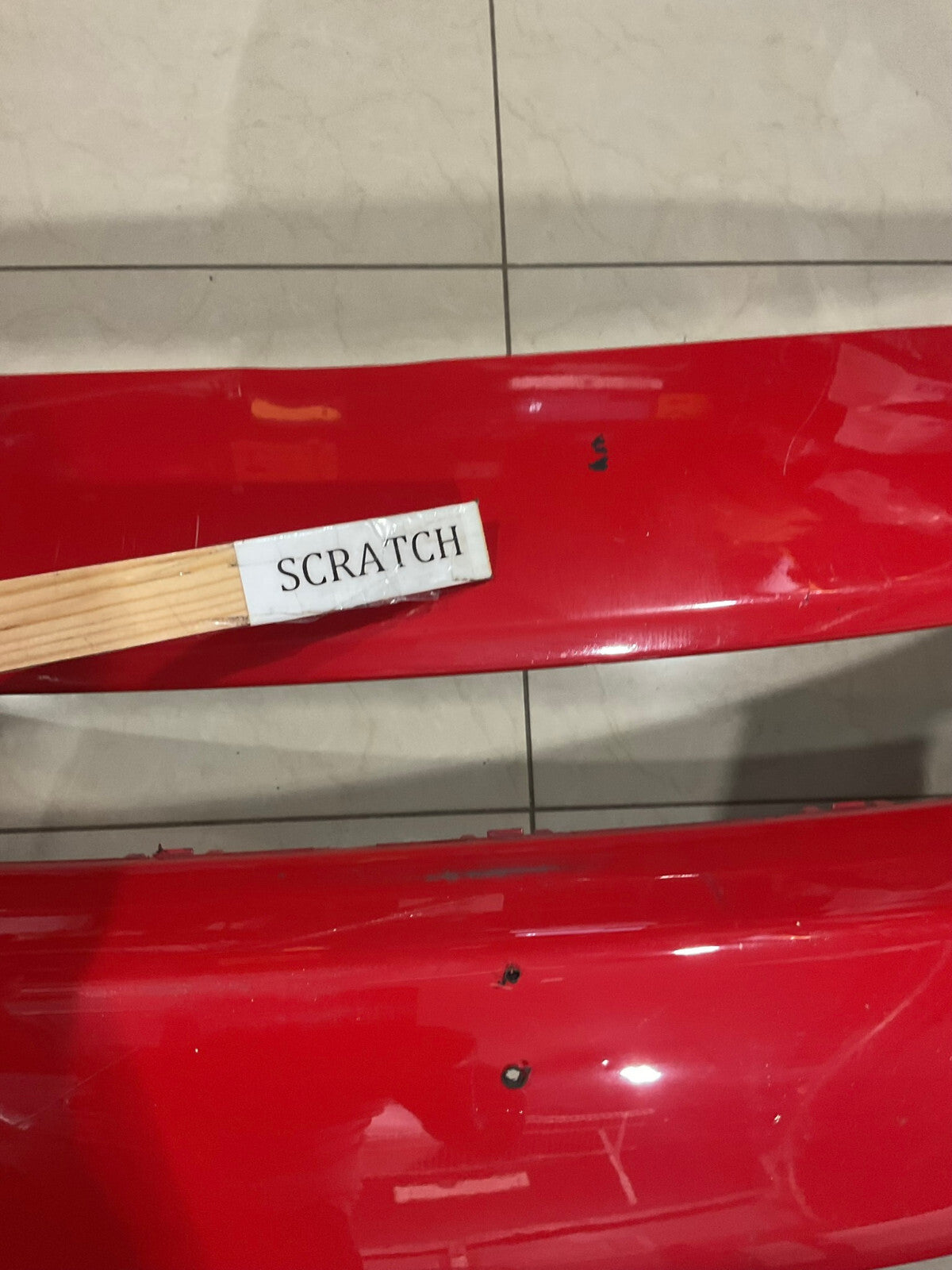 Front Bumper LOCAL Red 2015-2022 Dodge Charger CAPA