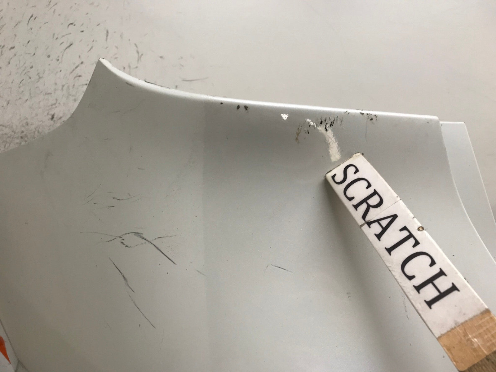 Rear Bumper Cover White 2020-2021 Subaru Legacy Base/XT/Sport w/Sensr Holes CAPA